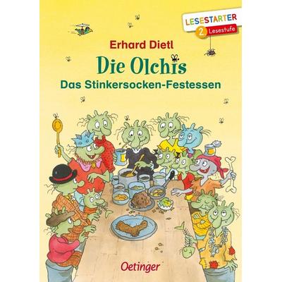 Die Olchis. Das Stinkersocken-Festessen, Gebundene Ausgabe von Erhard Dietl, Verlag Friedrich Oetinger GmbH, 978-3-7891-1090-0