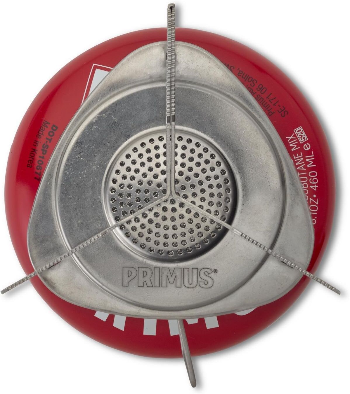 Gaskocher PRIMUS "Primus Essential Trail Stove", rot, GaskocherB:10,8cm H:6cm L:9cm, Stahl, Gaskocher, B:10,8cm H:6cm L:9cm rot Einheitsgröße
