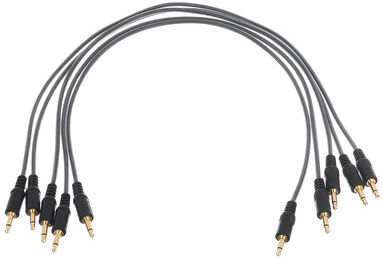 Sommer Cable Tiny-Patch 0,25 SW Schwarz