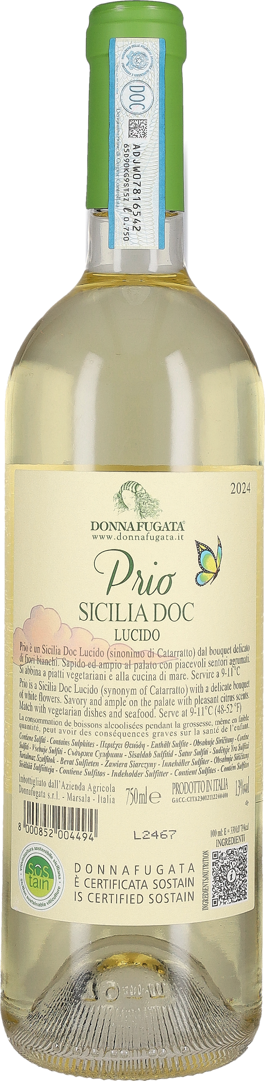 Donnafugata Catarratto 'Prio' 2025