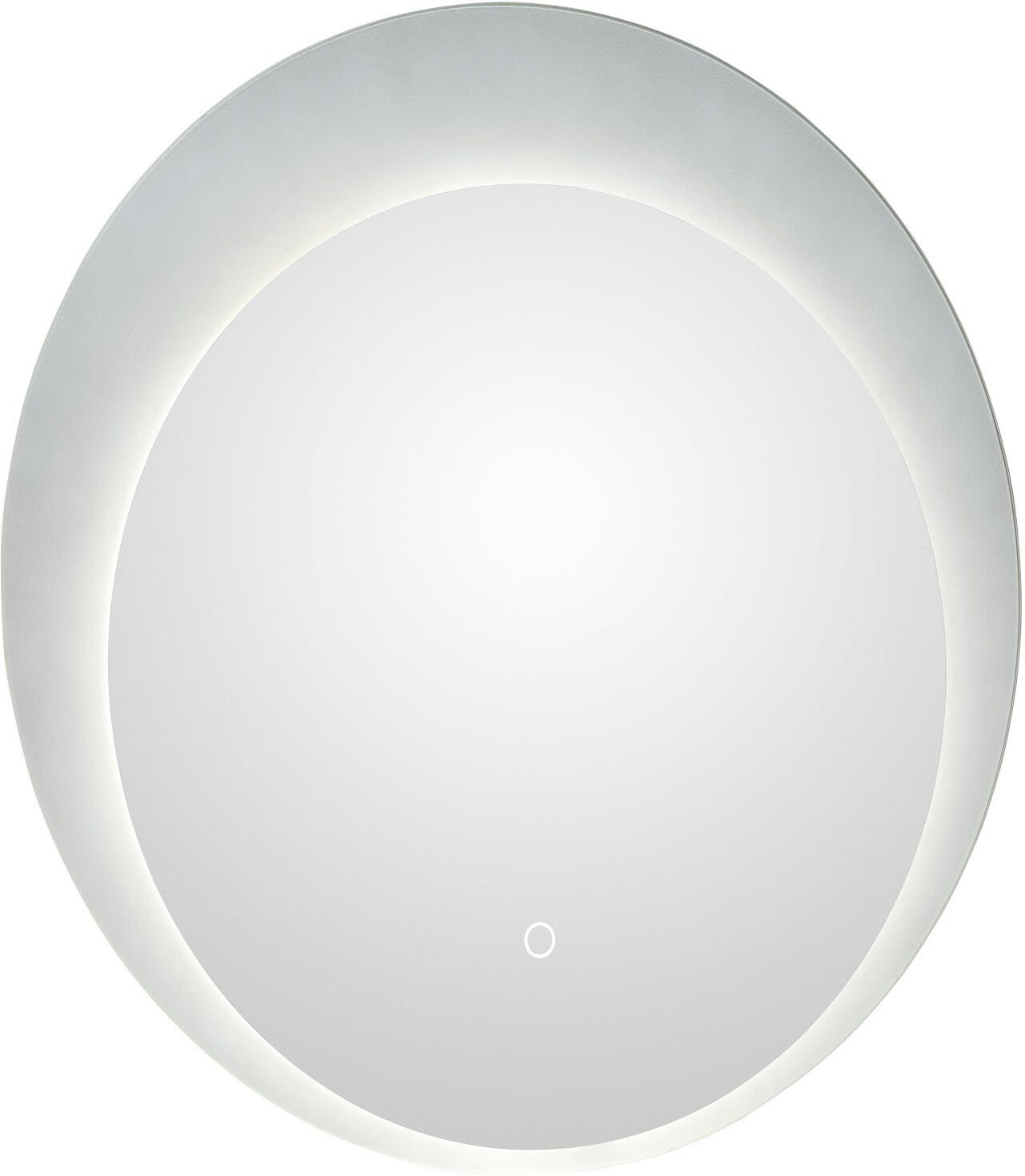 Pelipal S34 LED Badspiegel oval 70 cm mit umlaufender Beleuchtung und Touch-Sensor