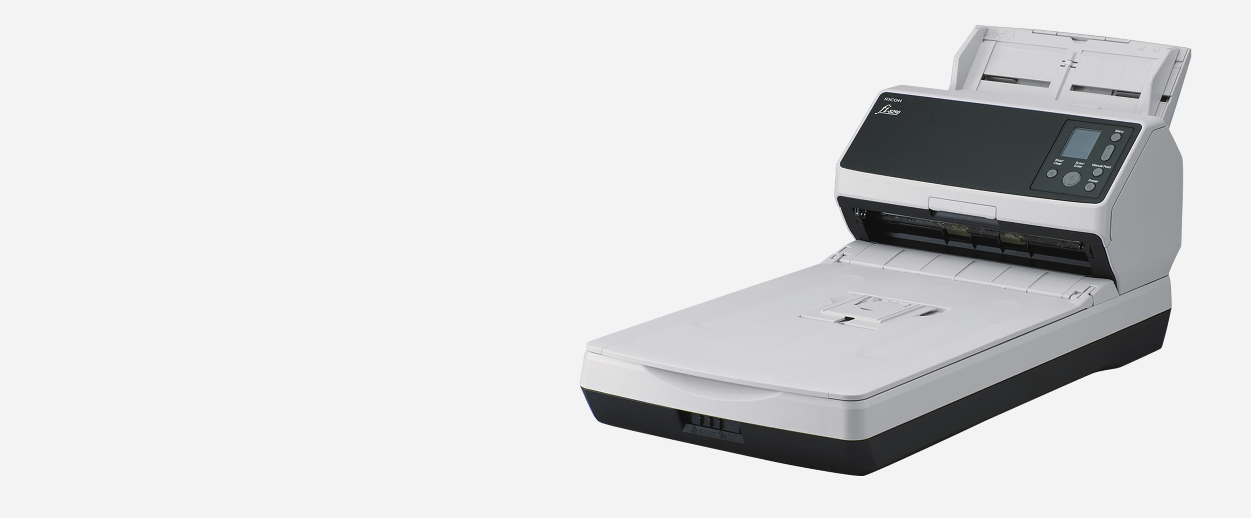 Ricoh fi-8290 Dokumentenscanner A4 Flachbett Duplex ADF USB LAN PA03810-B501