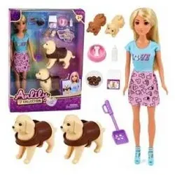 Lean Toys Anlily Big Dogs Puppe + Zubehör