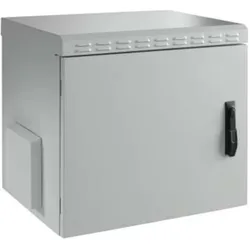 EFB Elektronik Wandgehäuse (20 HE, 19 Zoll Rack), Serverschrank, Grau