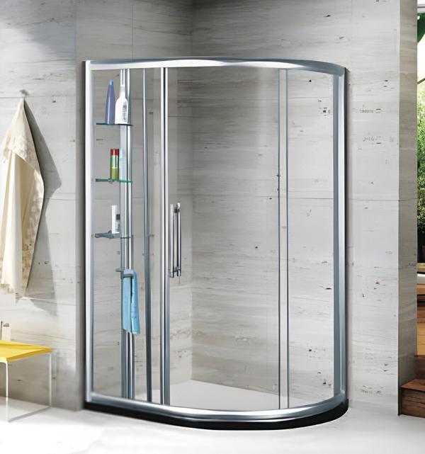 Duschraum Dusche Duschkabine Eckdusche Duschtür Duschabtrennung 100x90 cm
