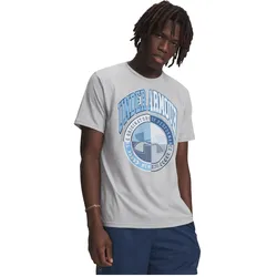 Under Armour, Herren, Sportshirt, Varsity Crest (S), Grau