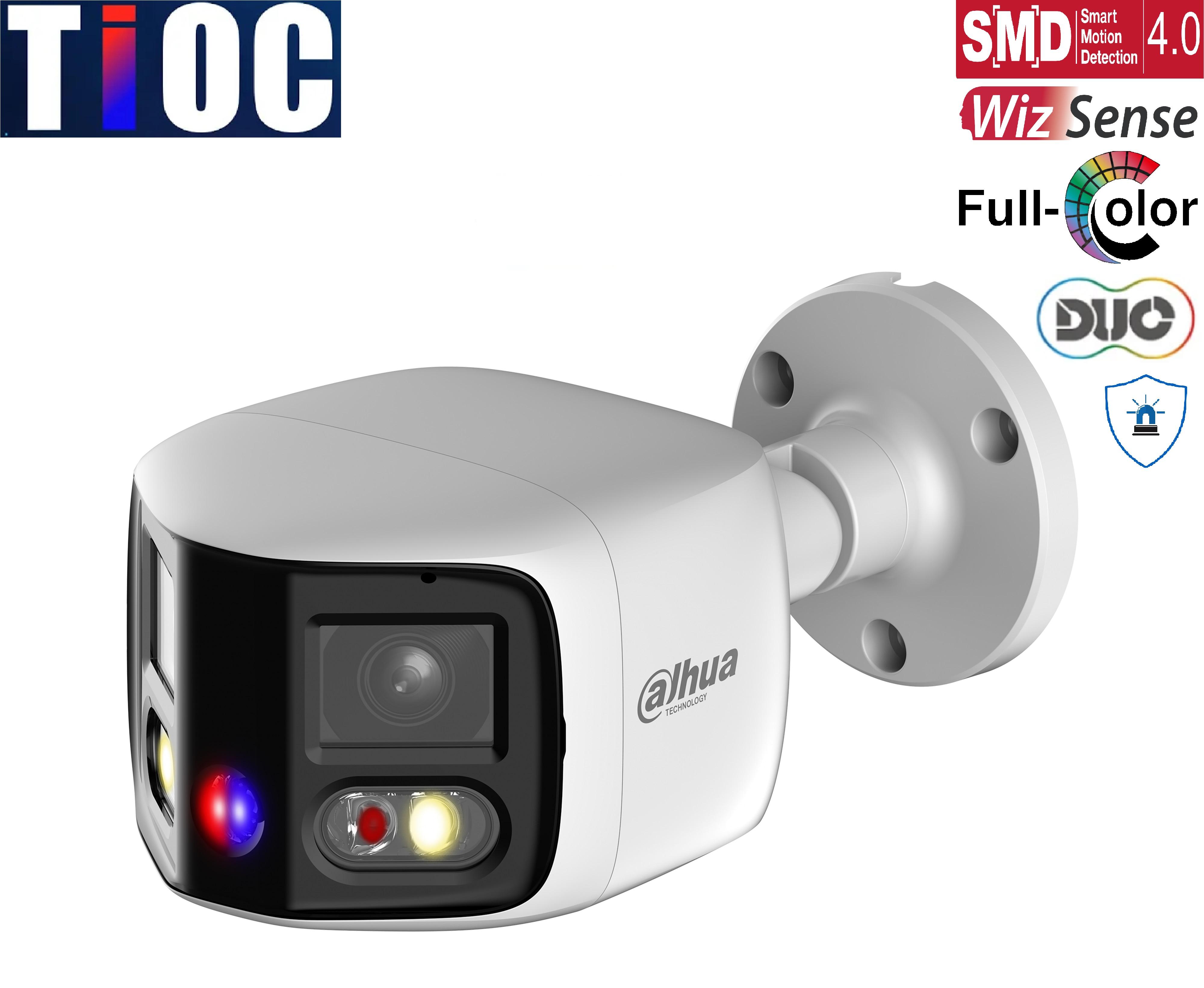 Dahua IPC-PFW3849SP-A180-E2-AS-PV-0280B IP Bullet Überwachungskamera 8MP 2X4MP WizSense Starlight