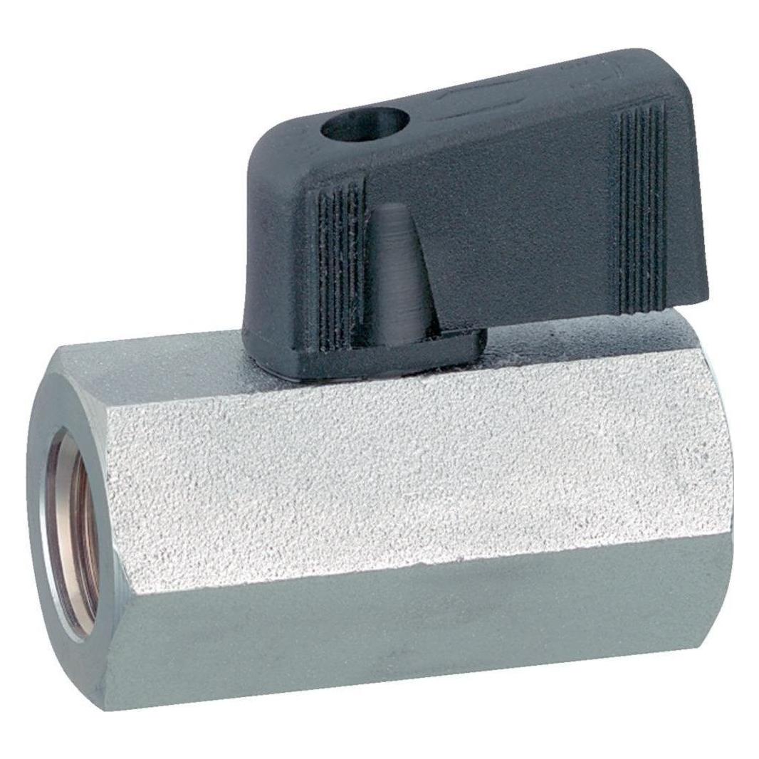 Magni Kugelhahn Mini BR 93500 Flügelgriff, IG/IG G 1/4", PN 30, Messing BEE (4260008241980)
