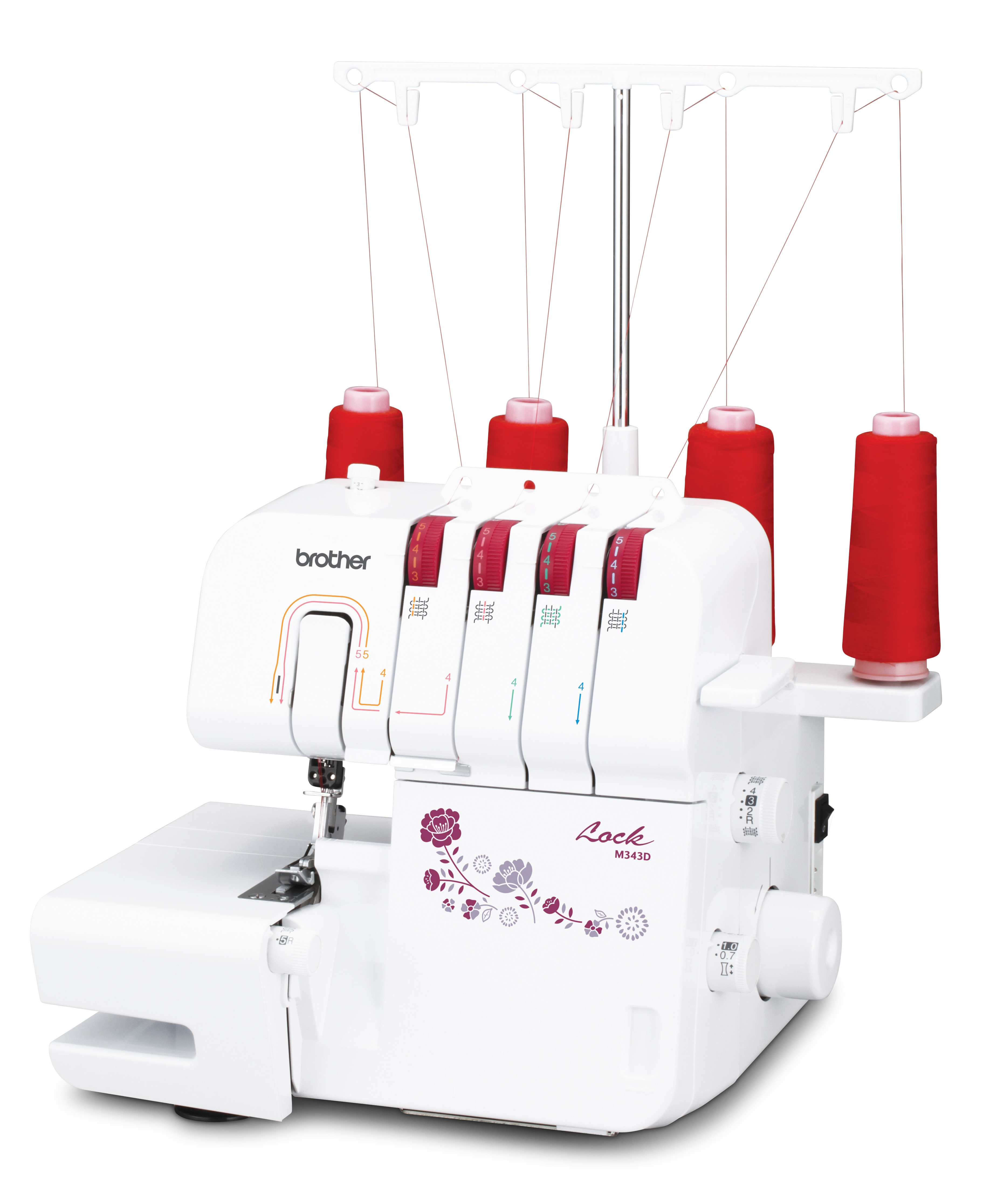 Brother M343D Overlock Nähmaschine M343DVP1