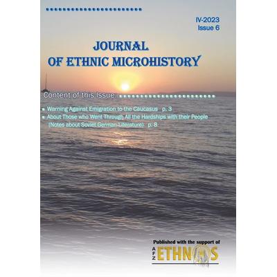 Journal of Ethnic Microhistory, Taschenbuch von , BoD – Books on Demand, 978-3-7597-7077-6