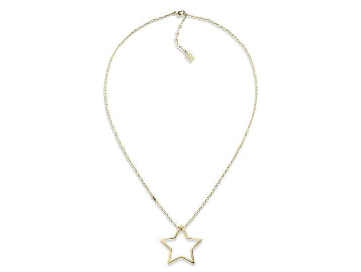 Tommy Hilfiger Collier TJ2700851 - Collier - Sterren hanger - Goudkleurig