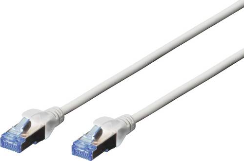 Digitus DK-1531-100 RJ45 Patchkabel CAT 5e SF/UTP 10.00 m Grau 1 St.