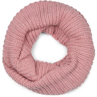 Strickschal STYLEBREAKER "Unifarbener Feinstrick Loop", Damen, rosa (altrose), Obermaterial: 100% Polyacryl PAN., Modisch, Modetücher