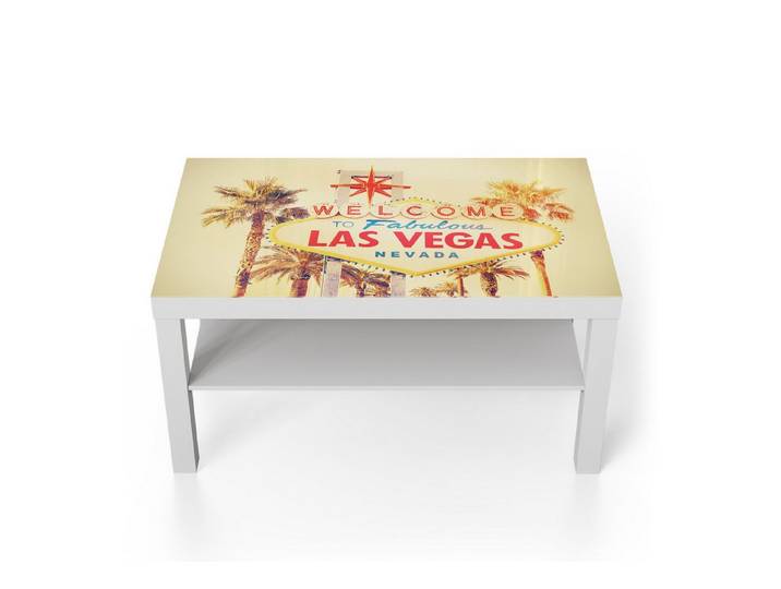 DEQORI Couchtisch 'Glanz von Vegas', Glas Beistelltisch Glastisch modern