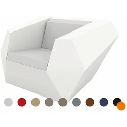 Vondom »FAZ« Outdoor Lounge Sessel Lackiert Hochglänzend / Taupe