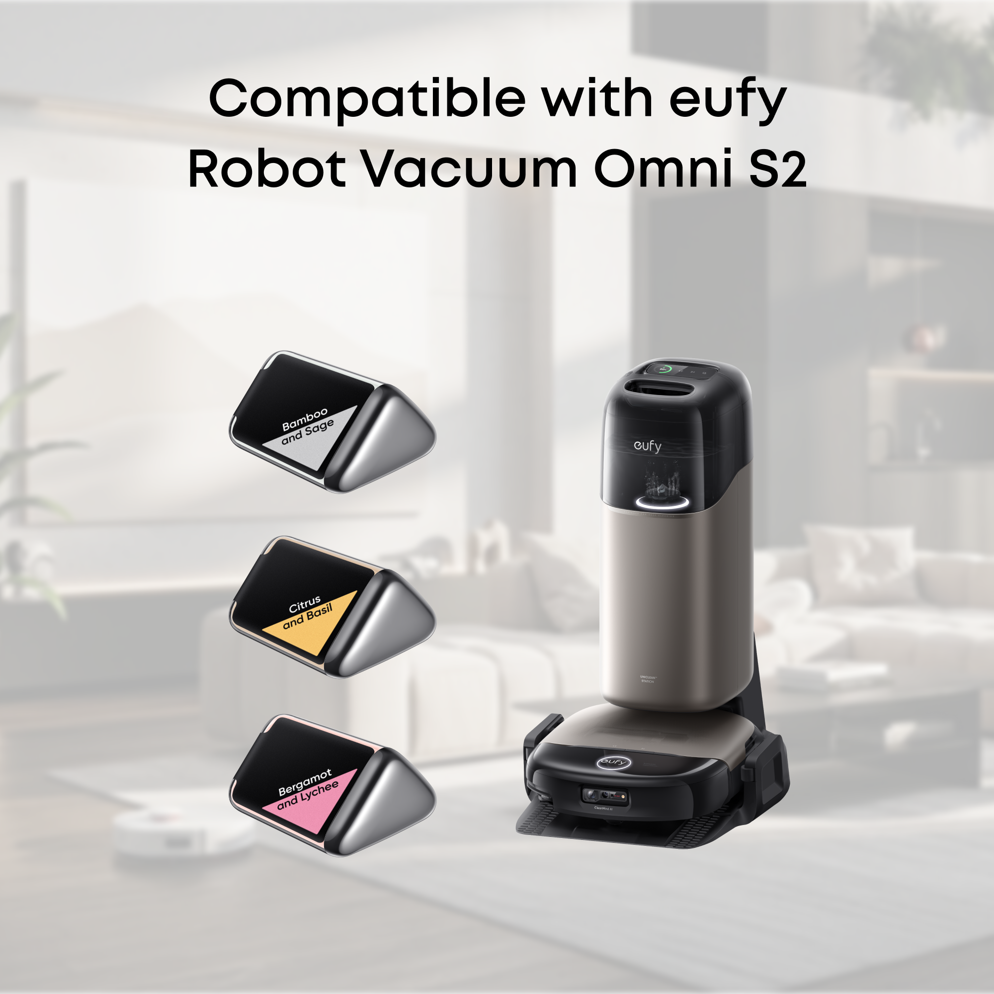 eufy Fragrance Refill for Robot Vacuum Omni S2 (3 Scents)