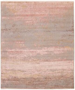 ECARPETGALLERY Hand-knotted Legacy Grey Silk, Wool Rug - 8'0 x 9'9