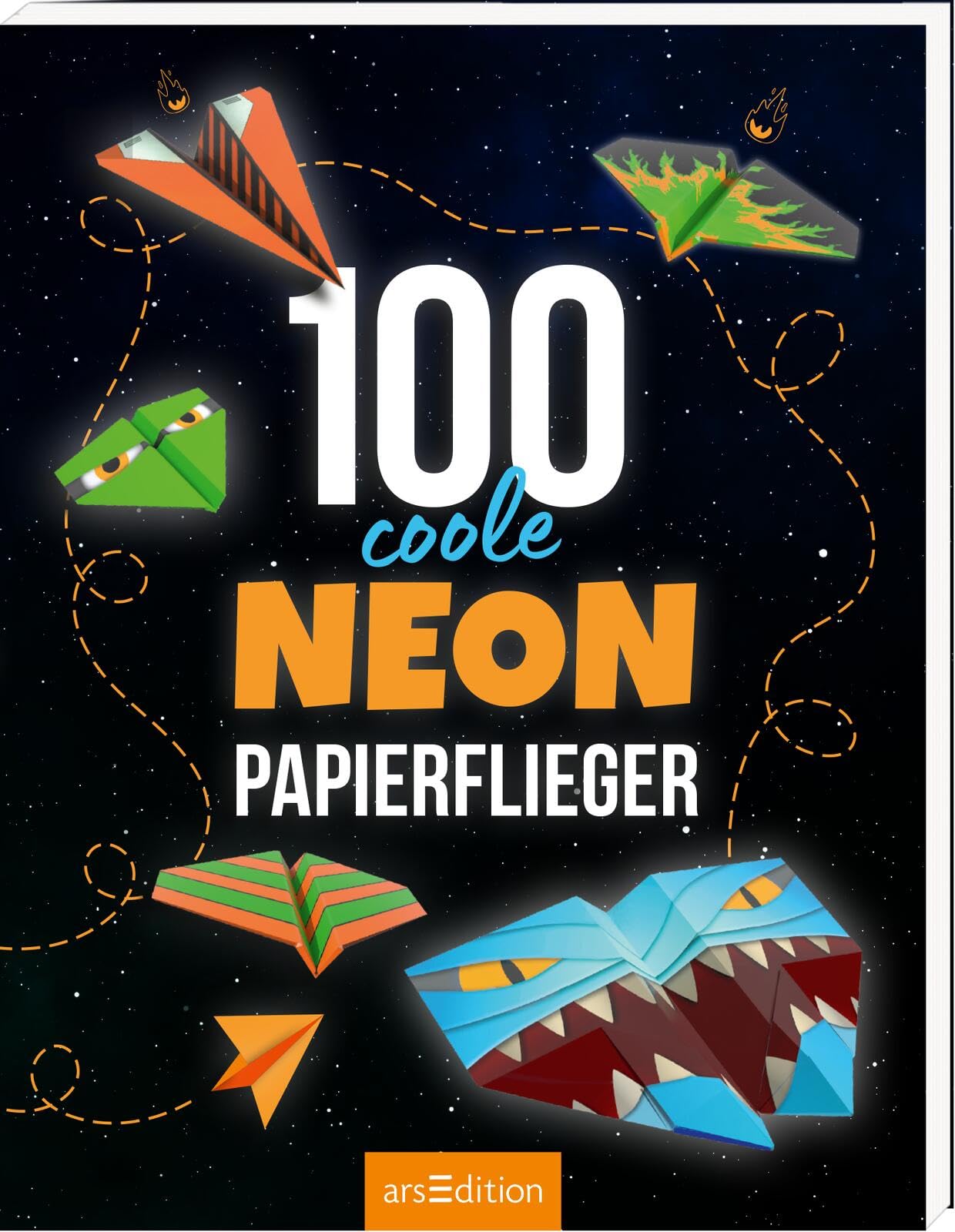 100 coole Neon-Papierflieger: Abtrennen, falten, fliegen lassen - Preis vom 19.10.2026 19:33:35 h