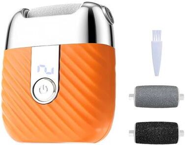 Uplift Essentials Electric Rechargeable Foot Callus Remover orange