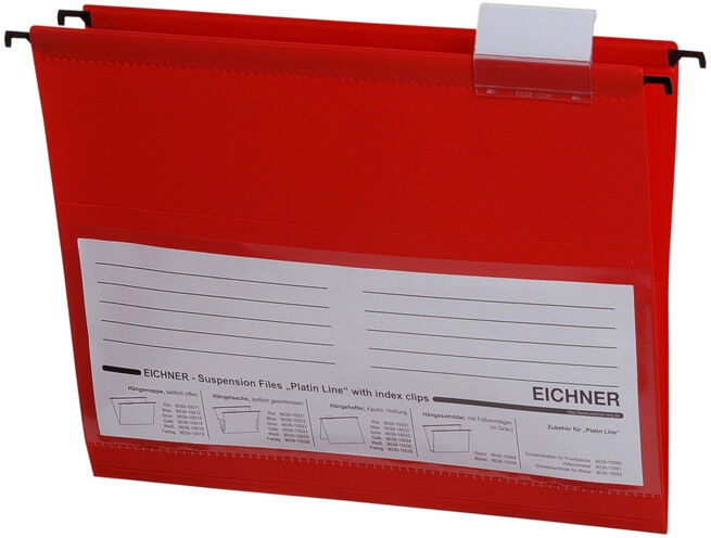 Pochette à suspendre en PVC Platin Line Eichner, côté assorti (9039-10029)
