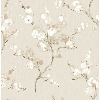 A-Street Prints Bliss Rose Blossom Wallpaper