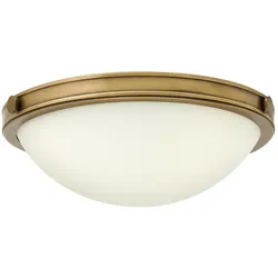 Elstead Lighting Collier 2-flammige Deckenleuchte E27 Antikmessing 346mm Collier