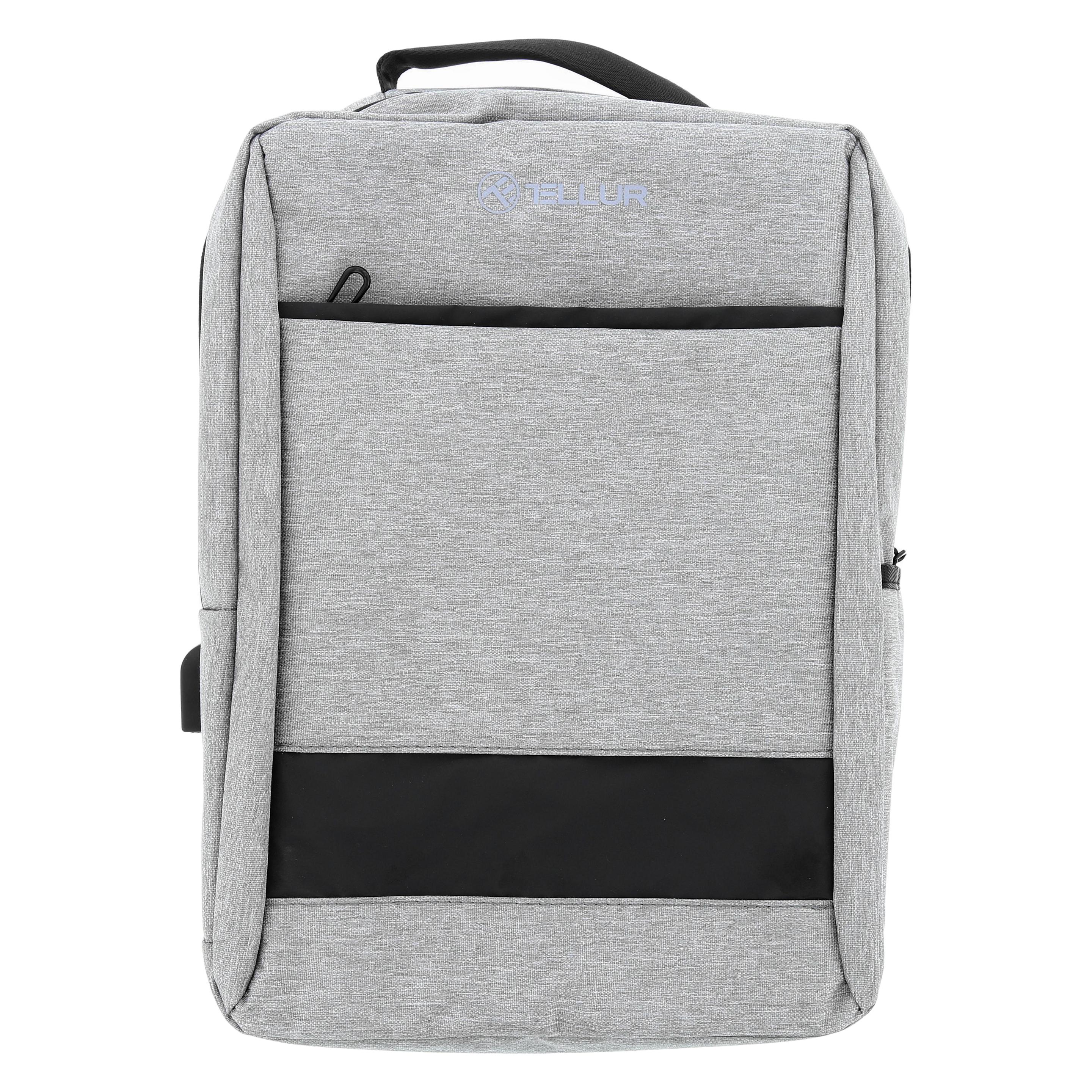 Tellur 15.6 Laptop Backpack Nomad Grey (TLL611302)