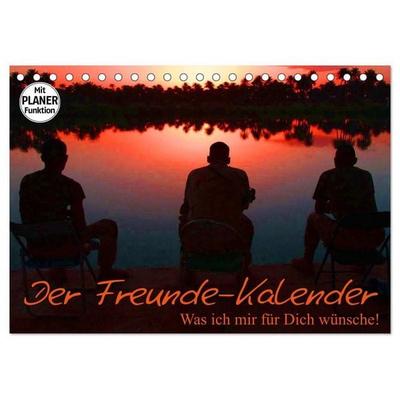 Der Freunde-Kalender (Tischkalender 2027 DIN A5 quer), CALVENDO Monatskalender