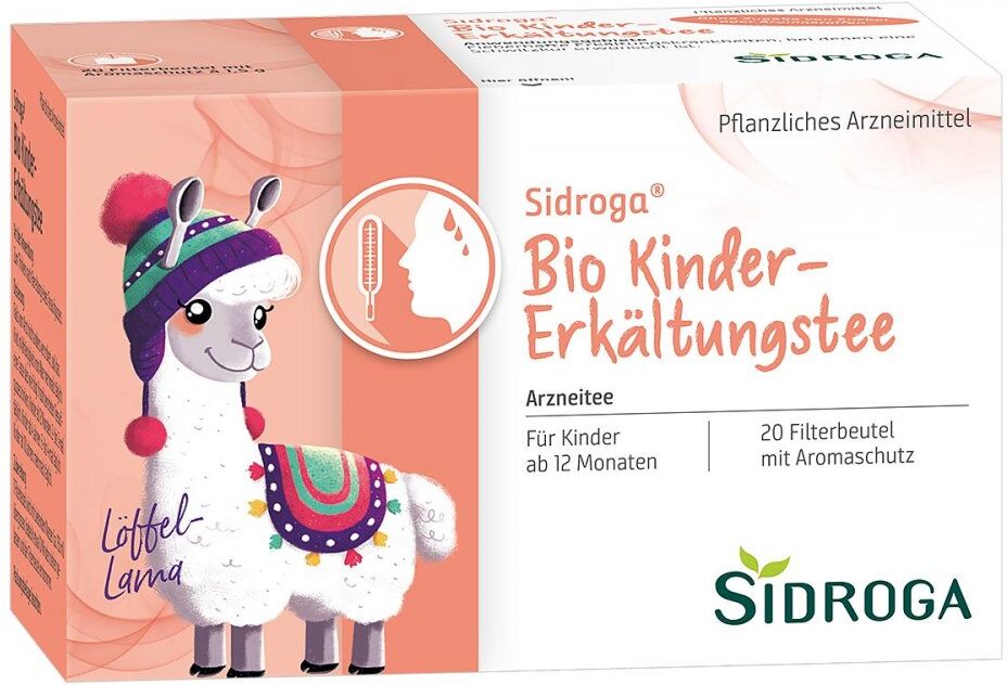SIDROGA Bio Kinder-Erkältungstee 20X1.5g