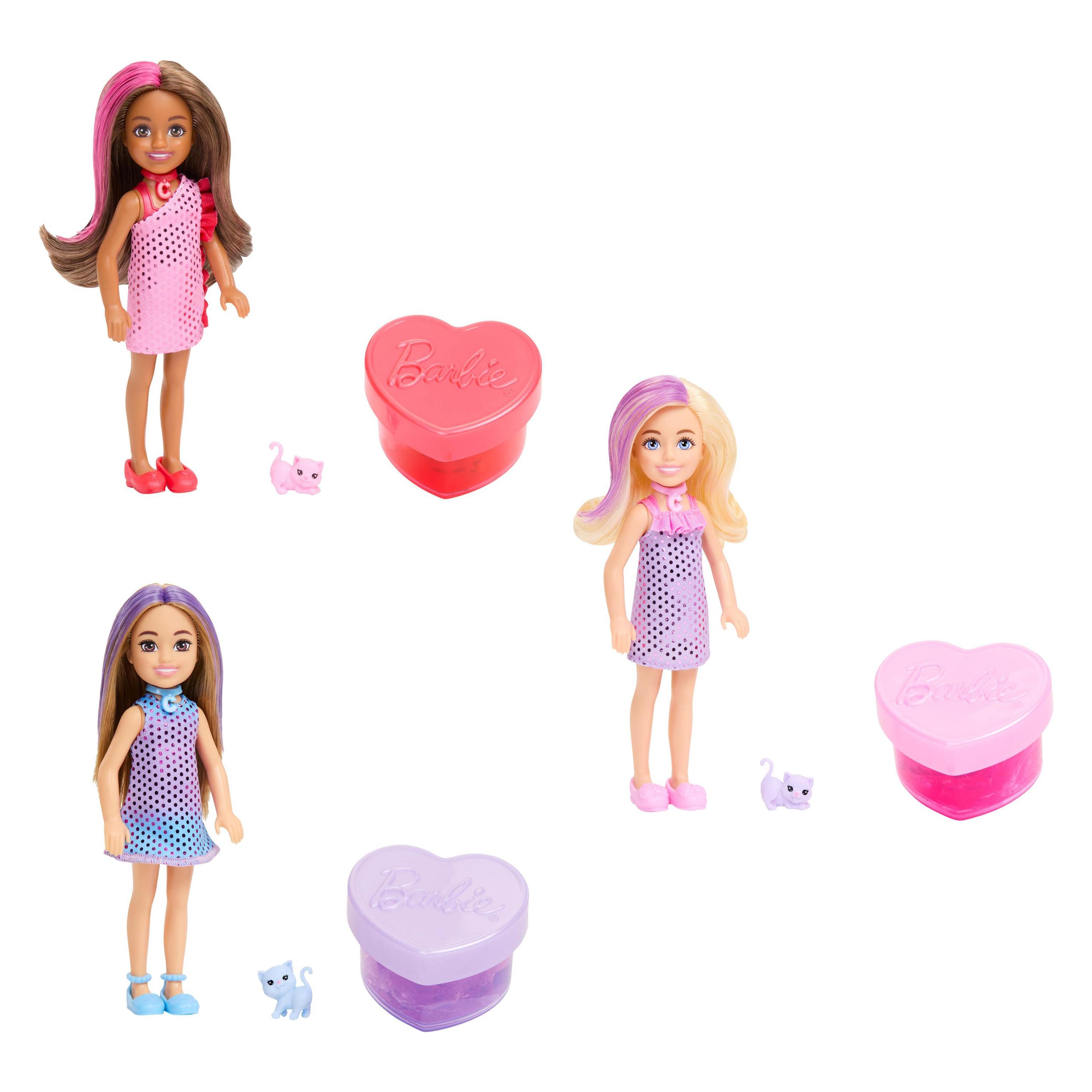 Mattel Barbie Party Unboxed Glam Party Chelsea Mix (JFY70)