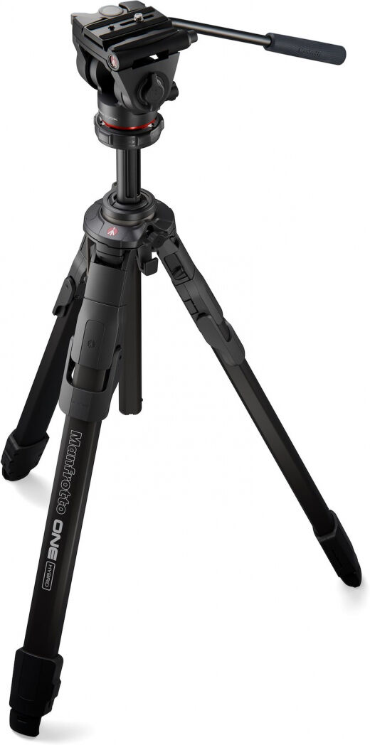 Manfrotto ONE Aluminium mit 500X Fluidkopf