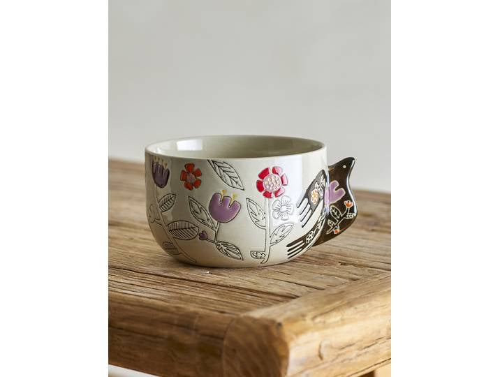 Bols Vivielle Blanc lot de 4 Ø 13cm Multicolore