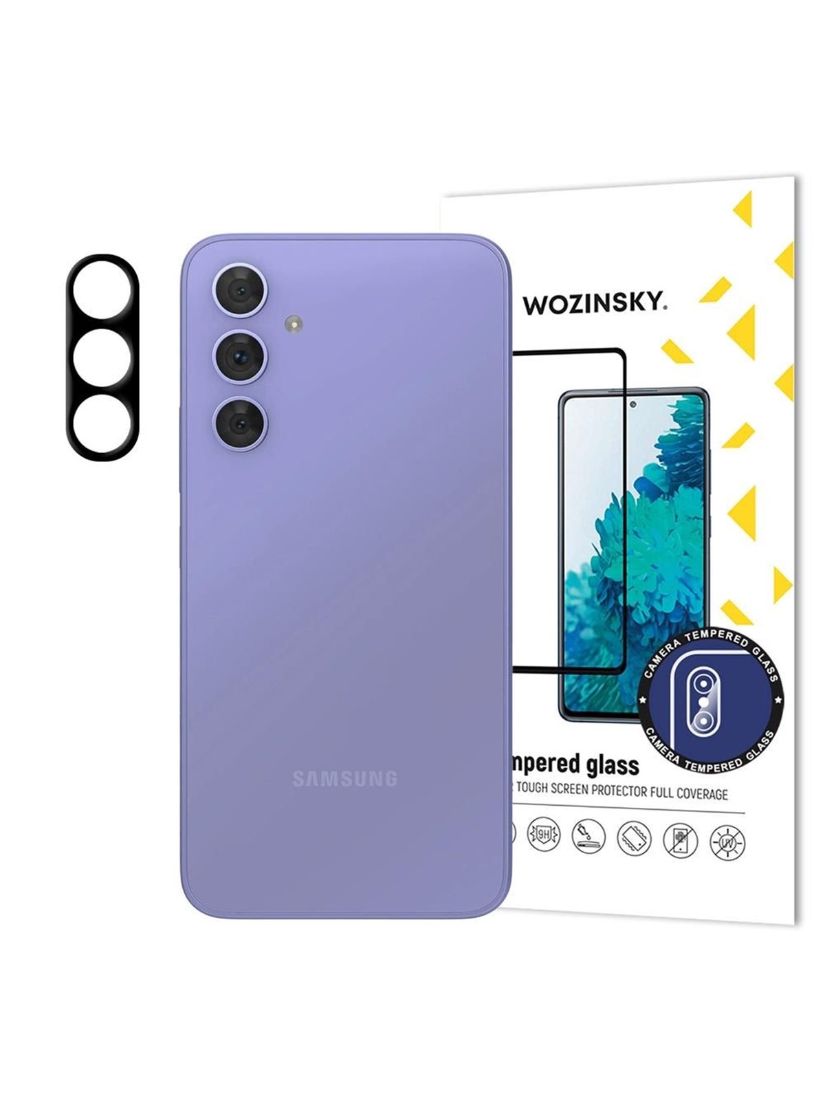 Wozinsky Full Camera Glass 9H Tempered Glass For Samsung Galaxy S25 Ultra Full Camera