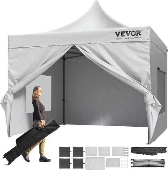 Famanu Pop-up Pavillon mit Abnehmbaren Seitenwänden - Tragbar und Wasserdicht für Veranstaltungen
