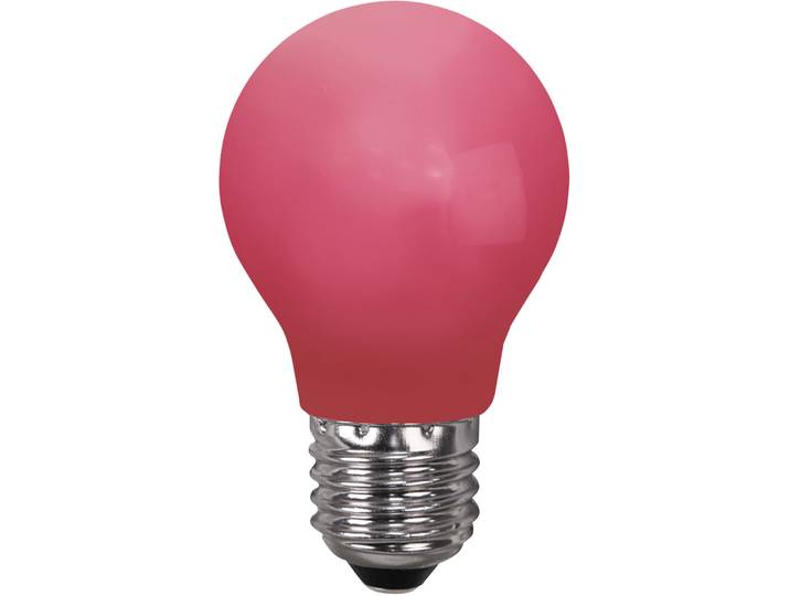 Bulbs Leuchtmittel Bulb Outdoor Polycarbonat E27 T 5.5 cm 0.9 W - Farbe: rot - LED- LED Leuchtmittel