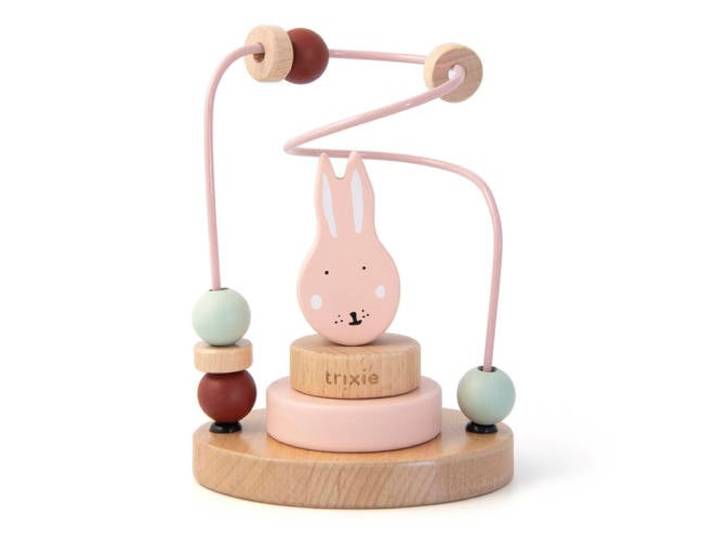 Trixie kralenframe Mrs. Rabbit - roze