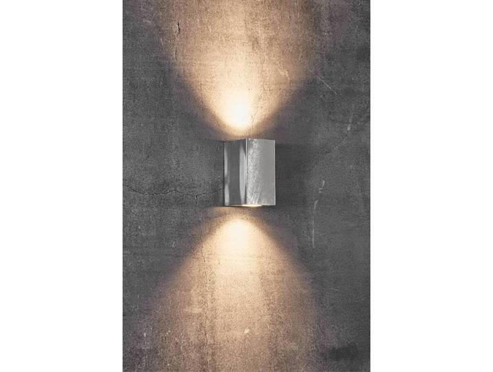 Wandleuchte Canto Maxi Kubi 9 x 16 x 10cm Silber