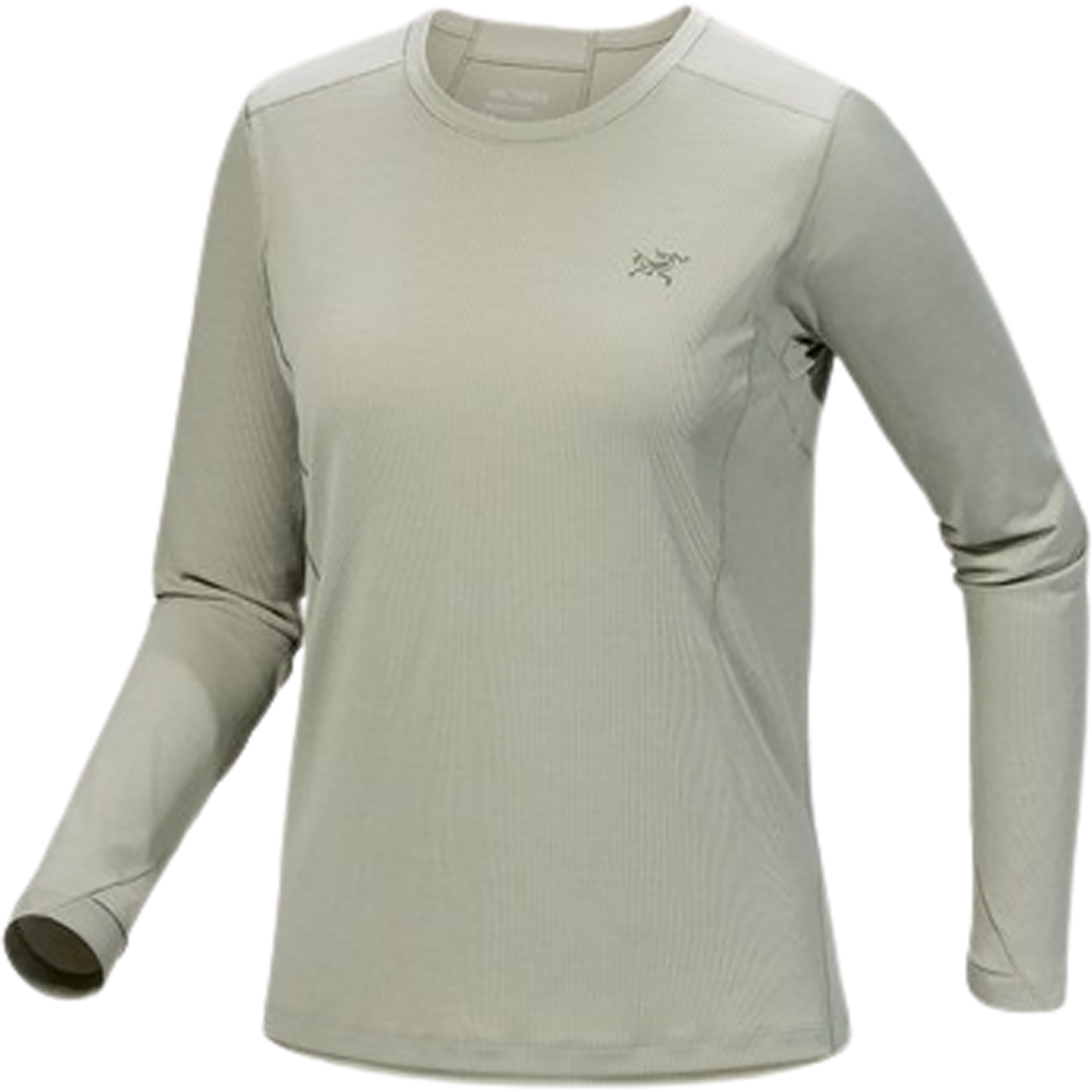 Arc'teryx Sunna Crew Damen Longsleeves grau Größe S Trekking Schnell trocknend