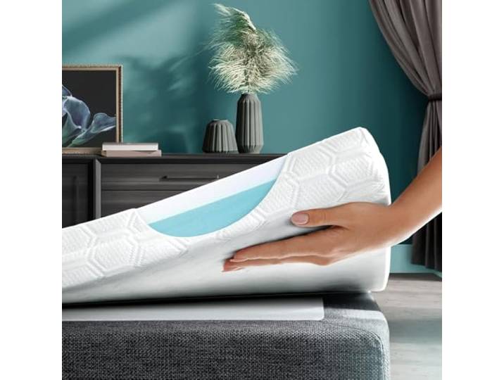Wendre Visco Matratzentopper 180x200 – 7 cm, Luxus Druckentlastend & ergonomisch, waschbarer Bezug, OEKO-TEX, hergestellt in der EU