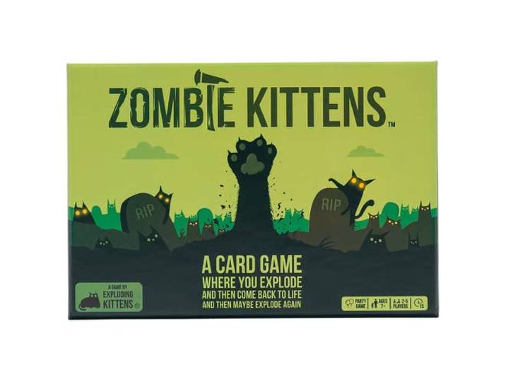 Exploding Kittens Zombie Kittens Card Game, 2-5 Players, Ages 7+