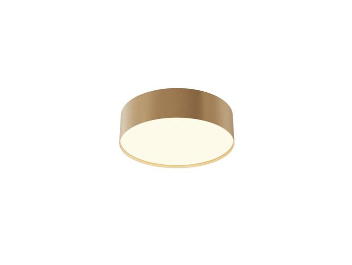 Plafond rond 22 cm LED 24W or mat Zon Maytoni