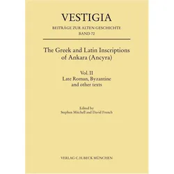 The Greek and Latin Inscriptions of Ankara (Ancyra), Sachbücher von Stephen Mitchell French