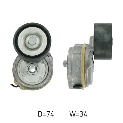 SKF Spannrolle, Keilrippenriemen VKMCV 55004 für MAN VW