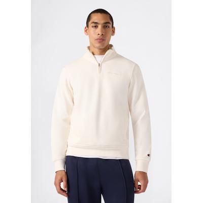 Sweatshirt CHAMPION "SPORTWEAR HALF ZIP Standard Fit", Herren, Gr. XXL, beige (egt), Obermaterial: 70% Baumwolle, 30% Polyester, Sweatshirts Sweatshirt