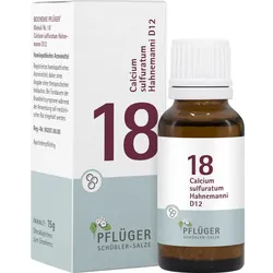 Biochemie Pflüger Glo Nr.18 Calcium Sulfuratum D12 15 G