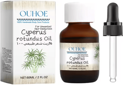 Uplift Curations Pure Cyperus Rotundus Hair Inhibitor Oil For Smooth Skin & Reduced Body Hair 1pc