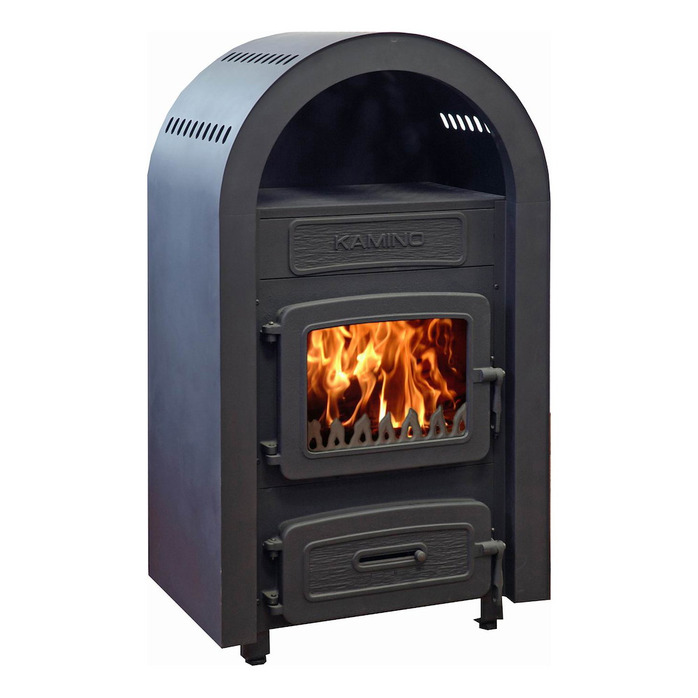WAMSLERHAUSU Kohle Holz Ofen Kamino 109-6F schwarz, 6 kW 16878243