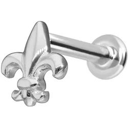 14 Karat Gold Labret mit Innengewinde LILIE