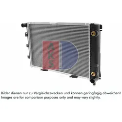 Kühler Wasserkühler AKS DASIS 120410N für Mercedes-Benz W201 190 E/D 2.0 Diesel