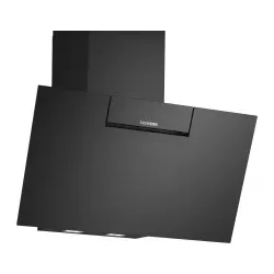 LC87KFN60 Wandesse 80 cm Klarglas schwarz bedruckt cookConnect System iQdrive-Motor